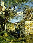 Paisagem de Pontoise Camille Pissarro